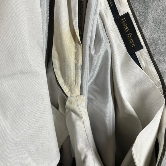 Canali Dress Pants Mens 38 Wool Stretch Straight Leg Relaxed Quiet Luxury - Picture 11 of 11